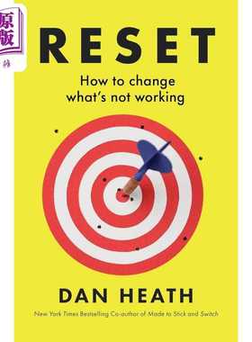 进口原版 *丹 希思 重置 如何改变不起作用的东西 Reset How to change what is not working 英文原版 Dan Heath   Transworld Pu