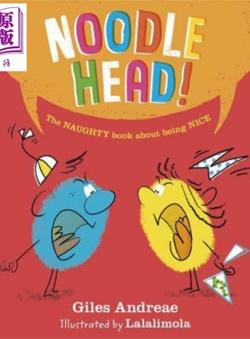 进口原版 *Noodle Head 傻瓜大战 英文原版 进口原版 2岁到5岁 儿童图画书 Giles Andreae   Puffin UK