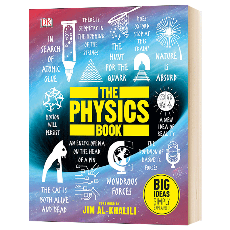 进口原版 The Physics Book 物理百科 英文原版 DK科普百科 全英文版 Jim Al-Khalili 进口原版英语书籍   DK