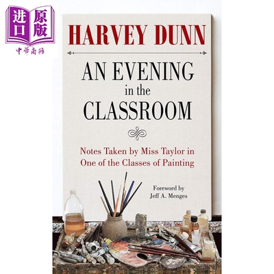 进口原版 *An Evening in the Classroom 进口艺术 课堂之夜：泰勒小姐在某绘画课上的笔记   Dover Publications