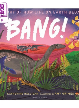 进口原版 *BANG! The Story of How Life on Earth Began地球生命起源的那声巨响 英文原版进口童书 科普绘本科学百   Walker UK