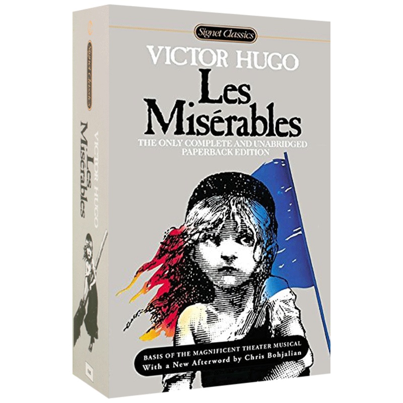 进口原版 悲惨世界 英文原版小说 Les Miserables 雨果 Victor Hugo 经典名著文学 全英文正版原著英语书籍 搭巴黎圣母院简爱伟