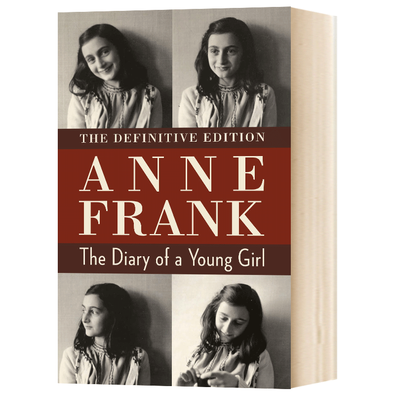 进口原版 安妮日记 英文原版小说 The Diary of a Young Girl 一个年轻女孩的日记 同名电影原著 新版 安妮弗兰克 Anne Frank