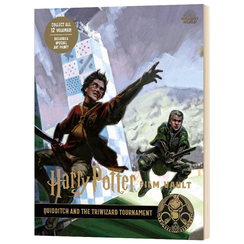 进口原版 哈利波特电影回顾设定集7 Harry Potter The Film Vault Volume 7 英文原版 魁地奇和三强争霸赛 Jody Revenson 英文