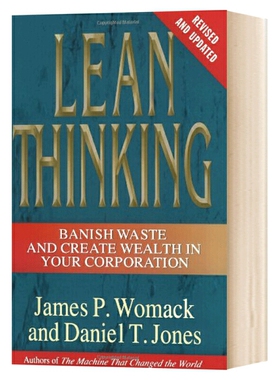 进口原版 精益* Lean Thinking 英文原版书 日本丰田精益生产 企业管理思维 管理畅销书 进口原版英语书籍 James P Womack