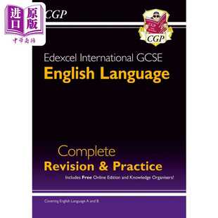 进口原版 Edexcel New English International Language GCSE Rev爱德思IGCSE英语语言完整 Coordinatio 复习和练习 Complete