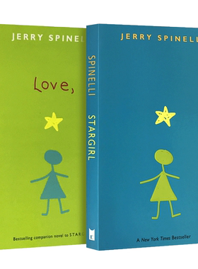 进口原版 Stargirl Love Stargirl 星星女孩 爱 英文原版青春小说2本 纽伯瑞文学奖作者 杰瑞史宾尼利 Jerry Spinelli进口英语