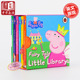 Little Peppa 6册 Fairy 手掌书 Pig 粉红猪小妹盒装 Library Ladybird 进口原版 纸板书 英文原版 进口儿童启蒙套装 Tale