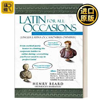 进口原版 英文原版 Latin for All Occasions 适用于所有场合的拉丁语 幽默杂谈 拉丁语词典 Henry Beard 英文版 进口英语原版