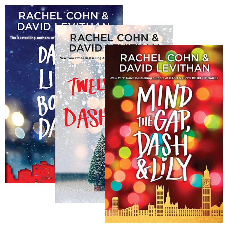 进口原版 Dash & Lily Series 达奇和莉莉系列3册 青春爱情浪漫小说 Rachel Cohn 英文版 进口英语原版书籍 英文原版