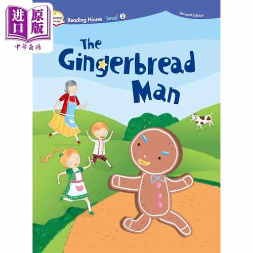 进口原版 *阅读大本营第二版2：姜饼人 音乐戏剧读本单书Reading House 2/e 2: The Gingerbread Man (Book Only)    台湾敦煌书局