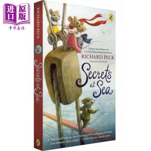 2011纽伯瑞金奖 进口原版 Puffin 12岁 纽伯瑞：海上 英文原版 儿童获奖文学故事插图小说 Secrets Sea 平装 Books 秘密