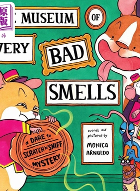 进口原版 *臭臭博物馆 The Museum of Very Bad Smells 英文原版 儿童绘本故事图画书 精装 进口图书 4-8岁 儿童读   Harper Colli