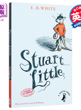 进口原版 *精灵鼠小弟 Stuart Little 一家之鼠 中小学英语课外阅读书籍 英文原版进口 经典文学 儿童读物 插画小说   Puffin