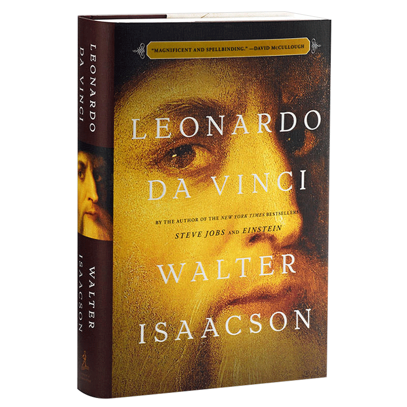 进口原版 列奥纳多达芬奇传 英文原版人物传记 Leonardo da Vinci 乔布斯传作者Walter Isaacson 比尔盖茨推荐 莱昂纳多 文艺复