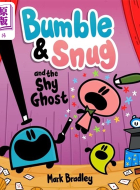 进口原版 *桥梁漫画 小怪物小队 3 Bumble and Snug and the Shy Ghost Book 3 英文原版 儿童小初文学故事图画书    Hodder