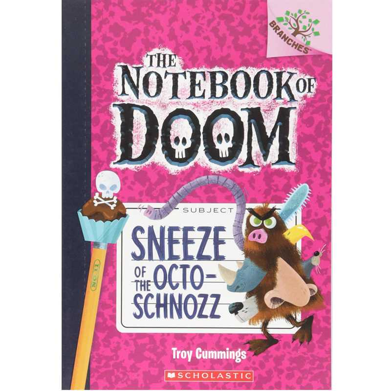 进口原版 *The Notebook of Doom #11: Sneeze Of The Octo-Schnozz 学乐大树系列：毁灭笔记11 英文原版 儿童读物    SCHOLASTIC