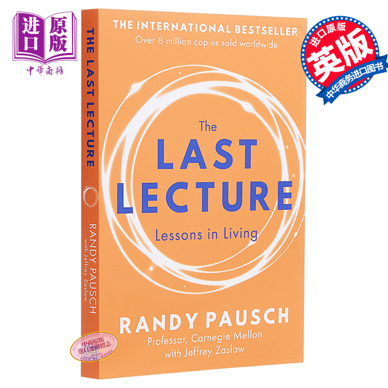 进口原版 *最后的演讲 英文原版 The Last Lecture Randy Pausch Hodder Paperback 英文小说   Hodder Paperback