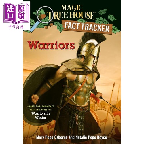 进口原版 *树屋小百科40 Magic Tree House Fact Tracker 40 Warriors 魔法树屋 英文原版进口图书 小初文学英   Random House US