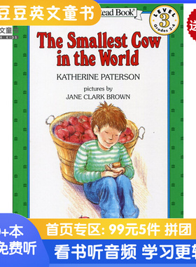 进口原版 #原版英文童书 The Smallest Cow in the World 世上小的奶牛[4-8岁]   HarperTrophy