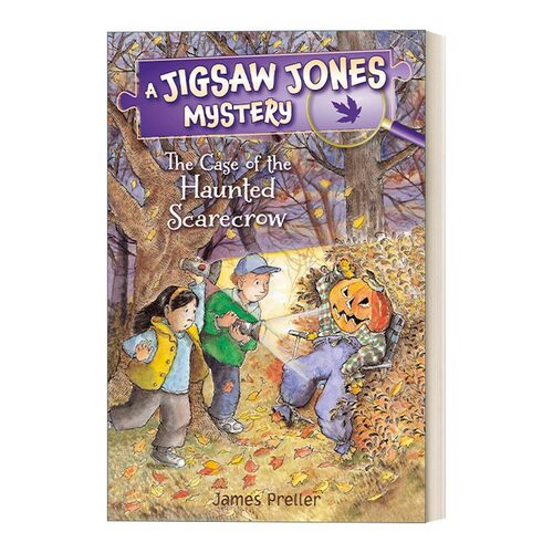 进口原版 Jigsaw Jones The Case of the Haunted Scarecrow 小侦探琼斯系列 英文版 进口英语原版书籍 英文原版 Preller, Jame