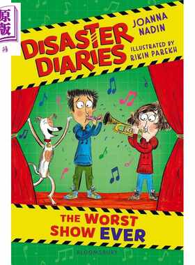 进口原版 *出错日记 糟糕的节目 Disaster Diaries The Worst Show Ever 英文原版 儿童文学小说 爆笑故事 进口童书   Bloomsbury