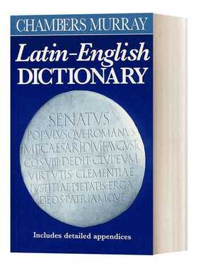 进口原版 Chambers Murray Latin-English Dictionary 钱伯斯拉丁-英语词典 双语词典 英文版 进口英语原版书籍 英文原版