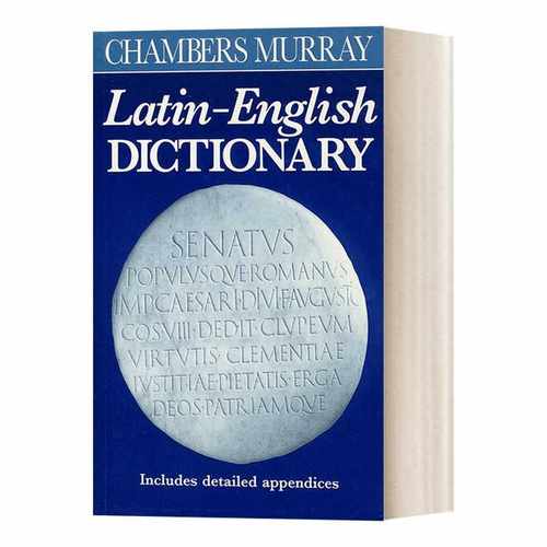 进口原版 Chambers Murray Latin-English Dictionary 钱伯斯拉丁-英语词典 双语词典 英文版 进口英语原版书籍 英文原版