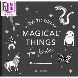 神秘 Tate Paige Things英文原版 儿童 迷你绘画课程 进口 Alli 东西 初学 进口原版 Koch 儿童艺术与创意绘本图画书 Magical