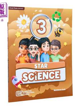 进口原版 *Star Science Textbook Year 3 SIE 思达小学科学课本3年级 国际版 新加坡思达科学 英文原版 Star Publi   Star Publis