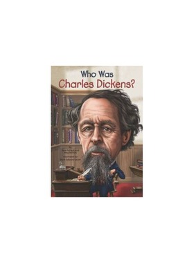 进口原版 *英文原版Who Was Charles Dickens 谁是查尔斯·狄更斯   Grosset and Dunlap