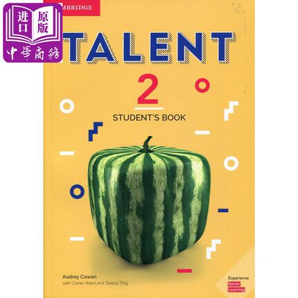 进口原版 *剑桥英语交际才能教程（学生书第二级）（适合IELTS, IGCSE等考试）英文原版 Talent Level 2 Students B   Cambridge U