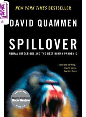 进口原版 * 致命接触 动物感染和下一次人类流行病 英文 Spillover Animal Infection   WW Norton