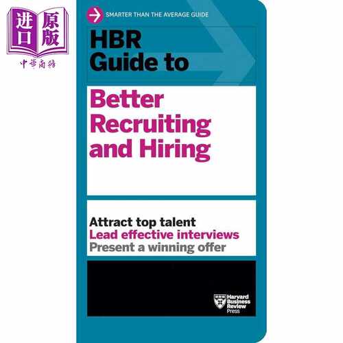 进口原版 *哈佛商业评论指南系列 HBR Guide to Better Recruiting and Hiring 英文原版 Harvard Business Review    Harvard Bus