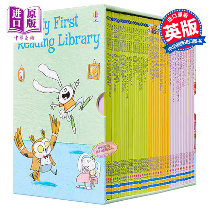 进口原版 *我的第一个图书馆50册 Usborne My First Reading Library英文原版分级经典阅读 初级章节书 尤斯伯恩儿   USBORNE