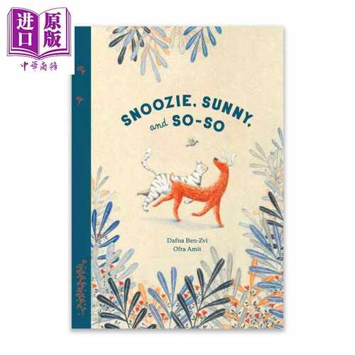进口原版 *Ofra Amit 大猫史露西 Snoozie Sunny and So So 英文原版 进口图书 儿童绘本 故事图画书 品格培育 5岁   Enchanted Li