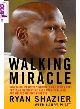 进口原版 *行走的奇迹 Ryan Shazier自传 英文原版 Walking Miracle Ryan Shazier Larry Platt   Grand Central Publishing