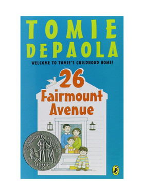 进口原版 *繁梦大街26号 英文原版 26 Fairmount Avenue 2000年纽伯瑞银奖 儿童文学小说 插图童书 汤米狄波拉 9-14   Puffin Book