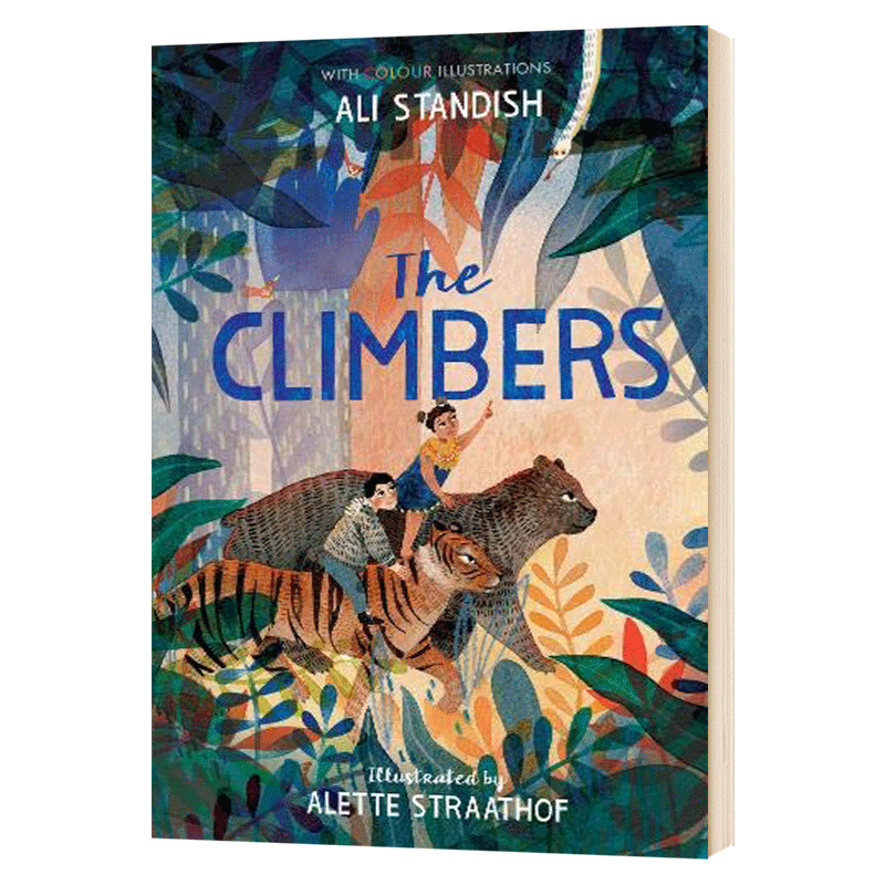 进口原版 登山者 The Climbers 英文原版 真彩阅读系列 英文版儿童英语桥梁章节书 进口漫画插画故事绘本 儿童文学书籍