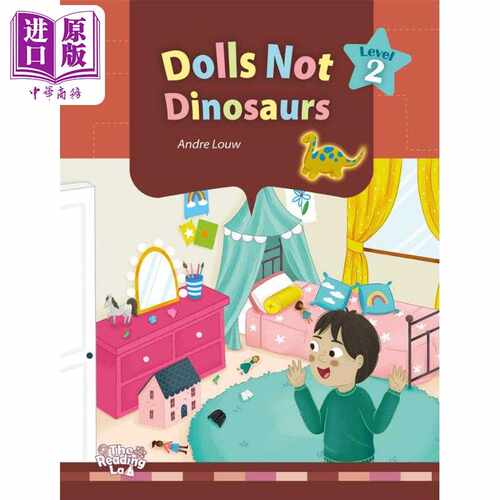 进口原版 *科普阅读实验室：时尚大师 The Reading Lab 2: Dolls Not Dinosaurs (with Caves WebSource) 英文原版   台湾敦煌书局