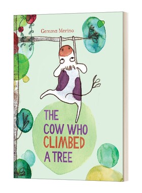 进口原版 英文原版 The Cow Who Climbed a Tree 会爬树的奶牛 儿童绘本故事书 英文版 进口英语原版书籍   Macmillan