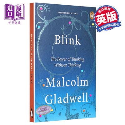 进口原版 *决断毫秒间 Blink: The Power of Thinking Without Thinking   Penguin; Reprint edition