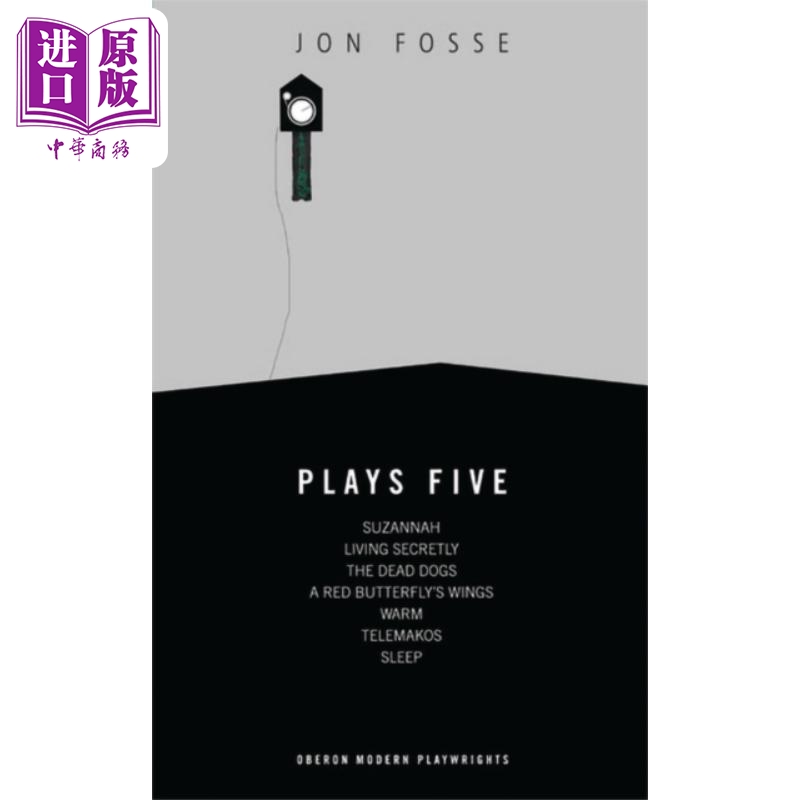 进口原版 *23年诺贝尔文学奖得主 约恩福瑟 戏剧5 英文原版 Jon Fosse Plays Five   Bloomsbury Academic