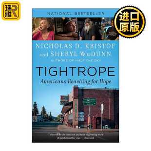 进口原版 英文原版 Tightrope 钢索 寻求希望的美国人 普利策奖得主Nicholas D. Kristof 英文版 进口英语原版书籍   Vintage