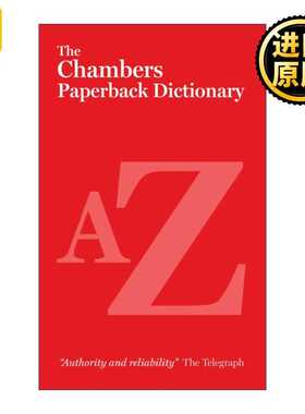 进口原版 The Chambers Paperback Dictionary 钱伯斯英语词典   Chambers