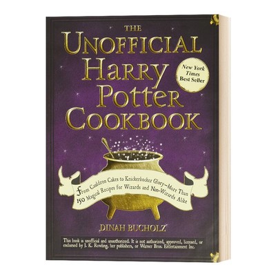 进口原版 哈利波特非官方烹饪食谱 英文原版 The Unofficial Harry Potter Cookbook 150多个魔法魔幻菜谱 精装收藏 英文版进口