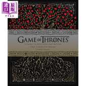 英文原版 进口原版 游戏：8季 Game 权利 Thrones Chronicle Westeros Beyond The 电视剧视觉完整版 and Guide
