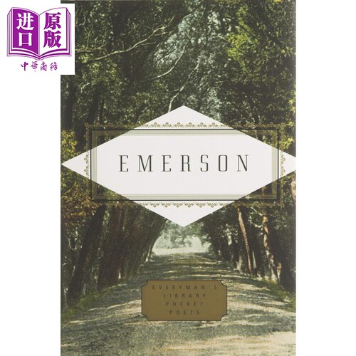 进口原版 *爱默生 诗歌选集 Emerson Poems 英文原版 Ralph Waldo Emerson   Everyman’s Library UK