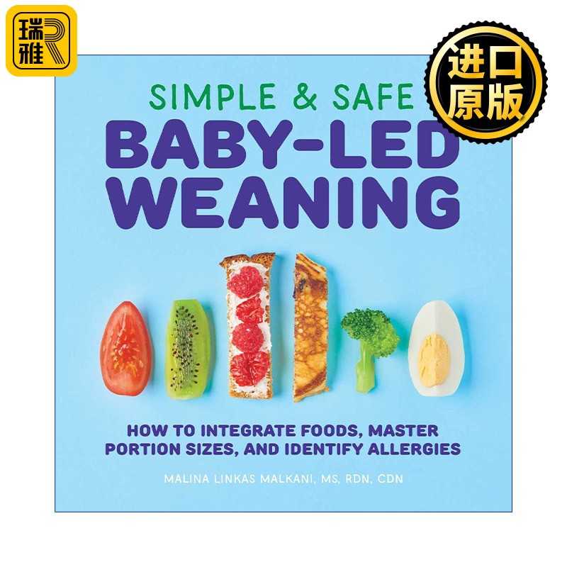 进口原版 Simple & Safe Baby-Led Weaning 6-12个月宝宝的简单辅食 断奶指南   Rockridge