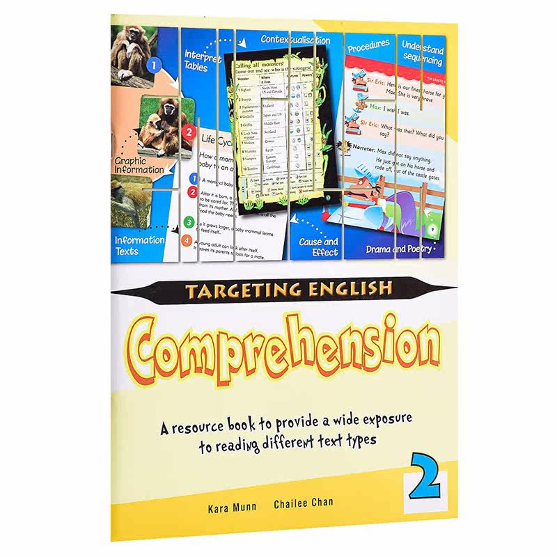 进口原版 *【新加坡英语教材】Targeting English Comprehension Book 2 目标英语阅读理解2   STAR PUBLISHING PTE LTD.
